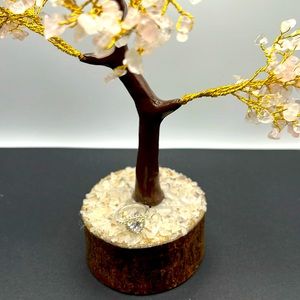 Silver and Sparkly Heart ring